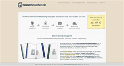 Desktop Screenshot of besserbewerben.de